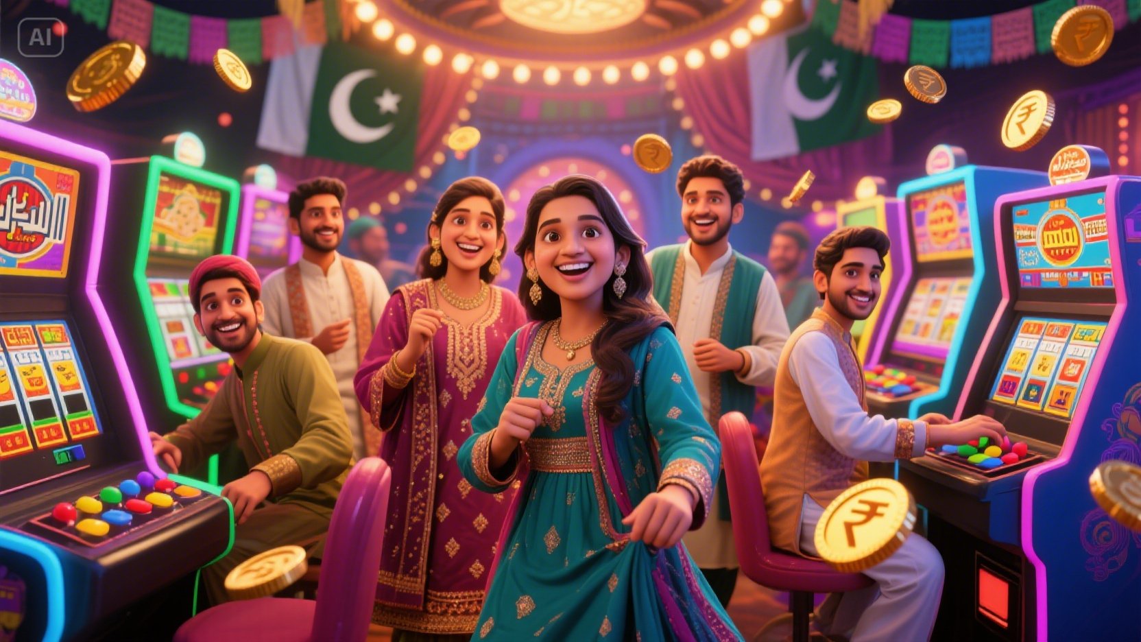 Casino Party Poker Casino desktop and mobile interfaces